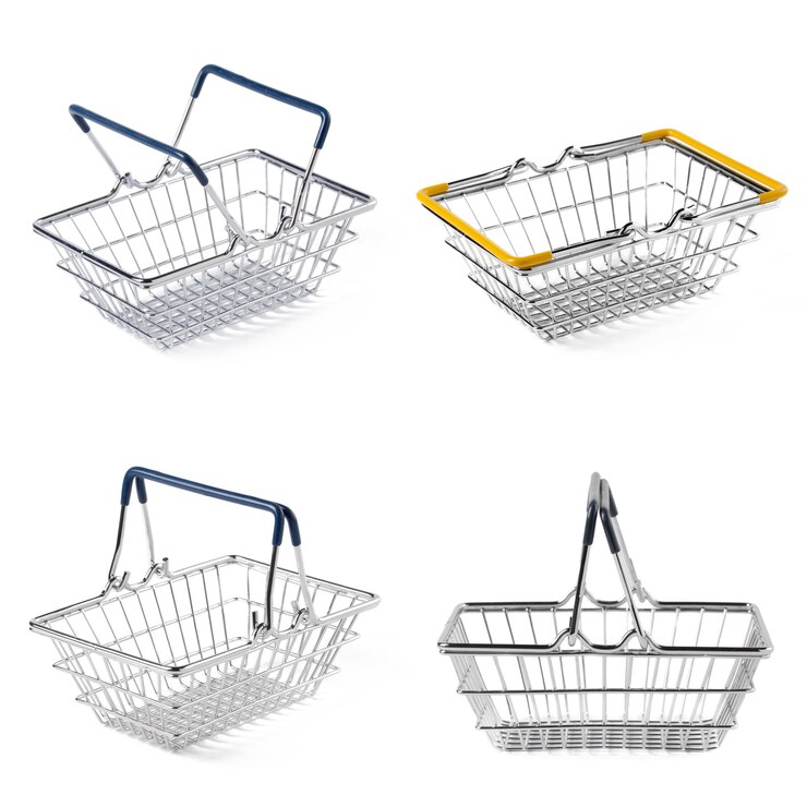 cesta de metal