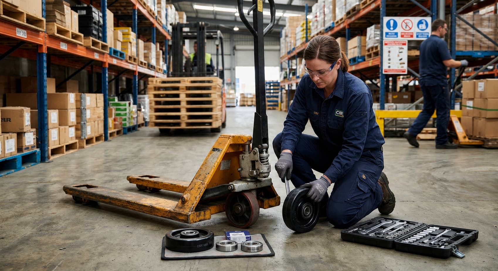 Manutenção de paleteira: recupere seu equipamento com peças de fábrica 